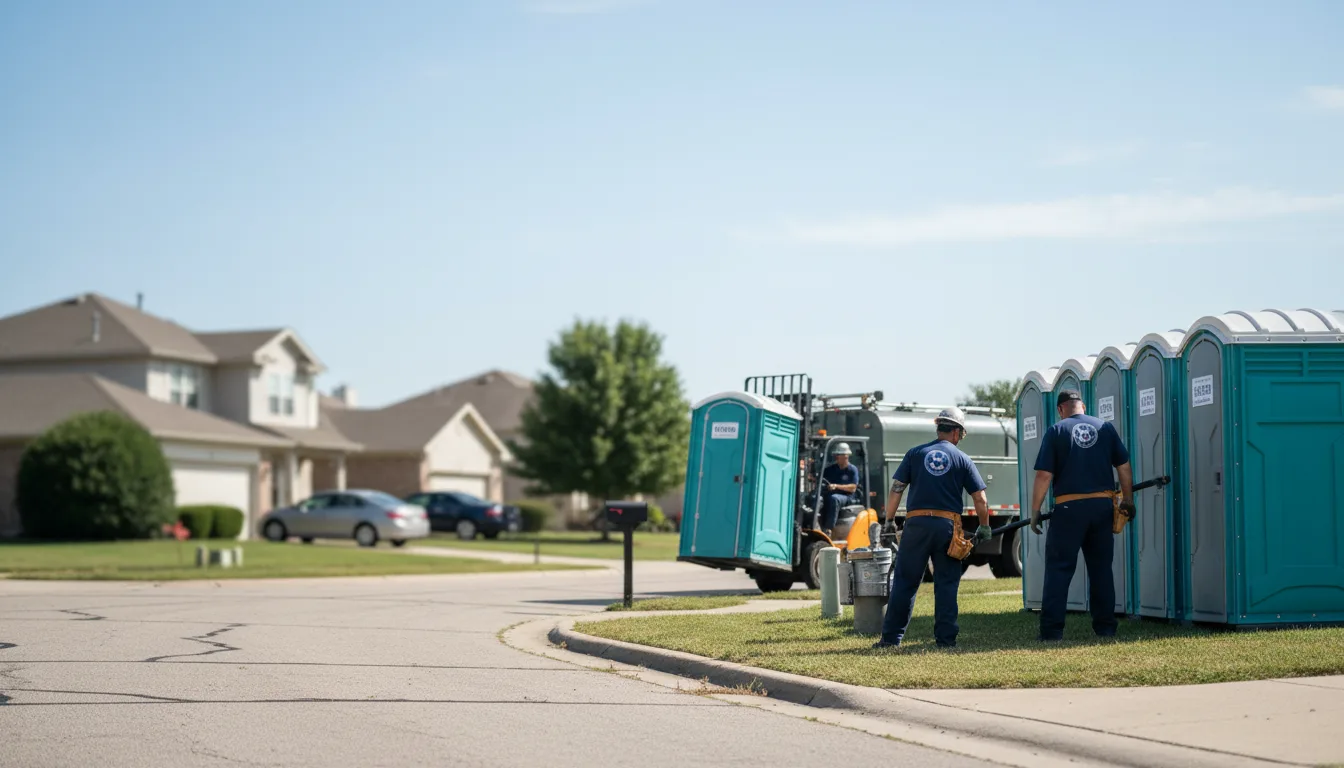 Porta Potty Rental in Saddle Brook, NJ near me